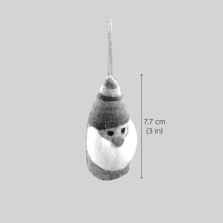 Handmade Santa Felt Ornaments For Christmas Tree Decoration
