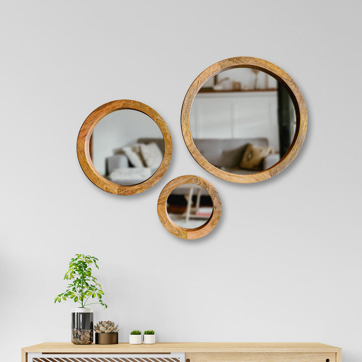 Amara Wall Mirror - Natural