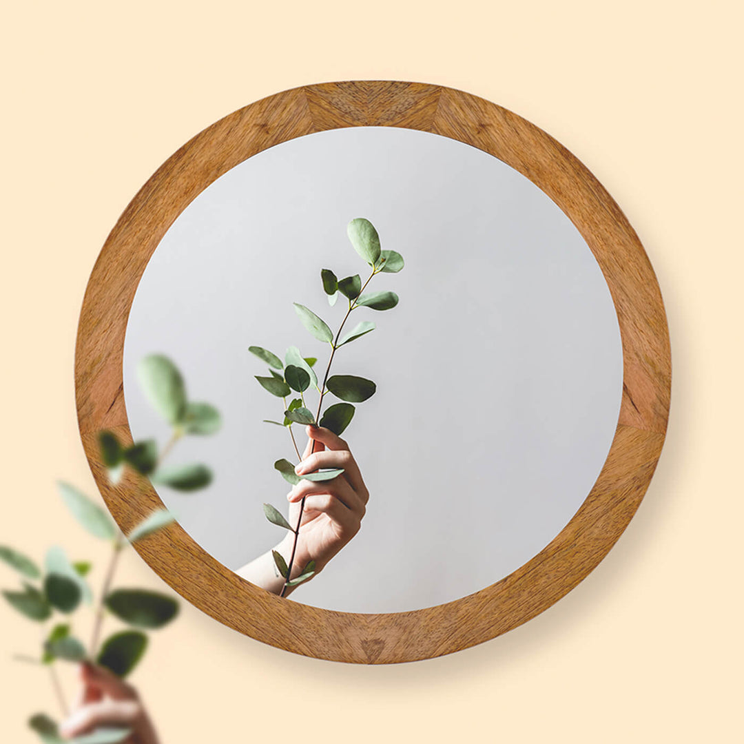 Amara Wall Mirror - Natural