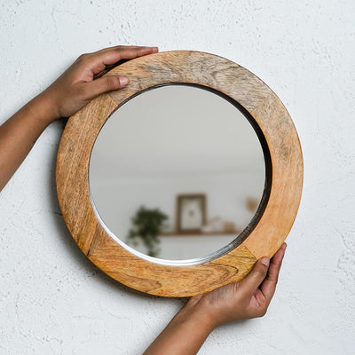 Amara Wall Mirror - Natural