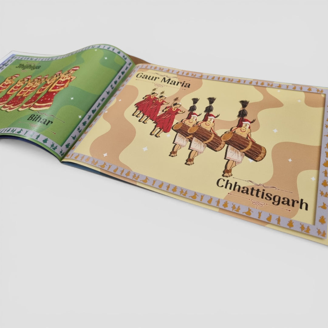 Indian Dance Picture Book for Kids | Culture & Movement | 6M+