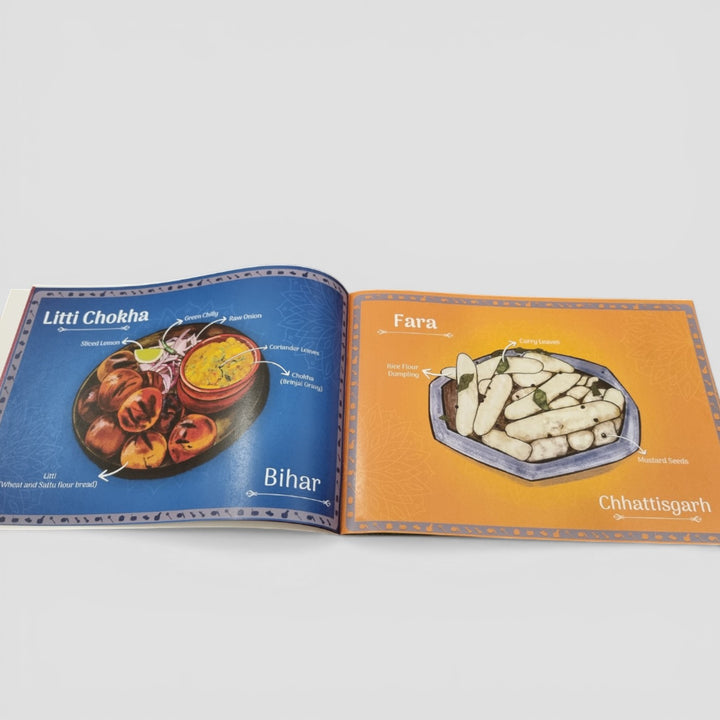 Indian Food Picture Book for Kids | Culture & Vocabulary | 6M+
