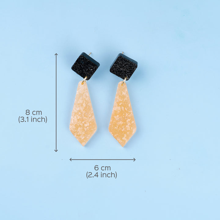 Handcrafted Resin Isabella Earrings