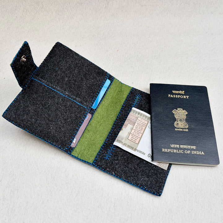 Handmade 'To Infinity & Beyond' Passport Holder