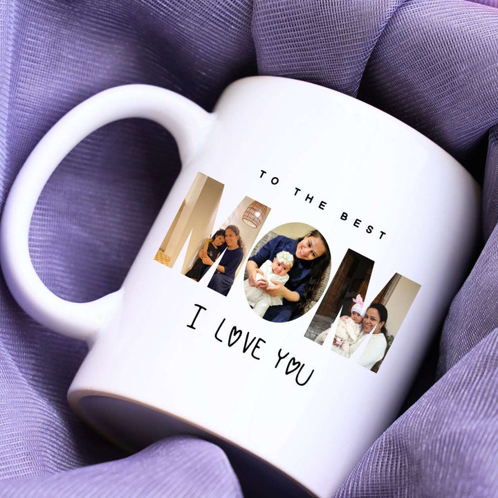 Photo Personalized Handmade Printed Best Mom Theme Ceramic Mug