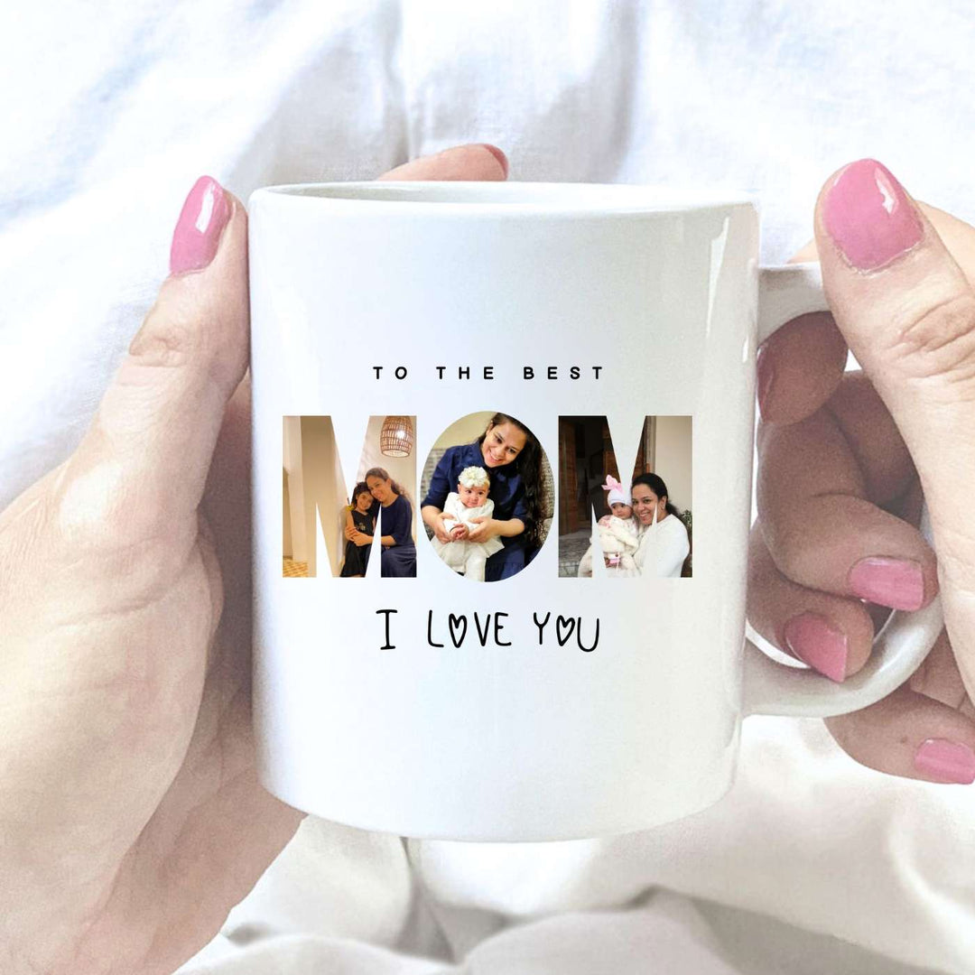 Photo Personalized Handmade Printed Best Mom Theme Ceramic Mug
