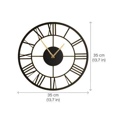 Minimalist Steel Wall Clock