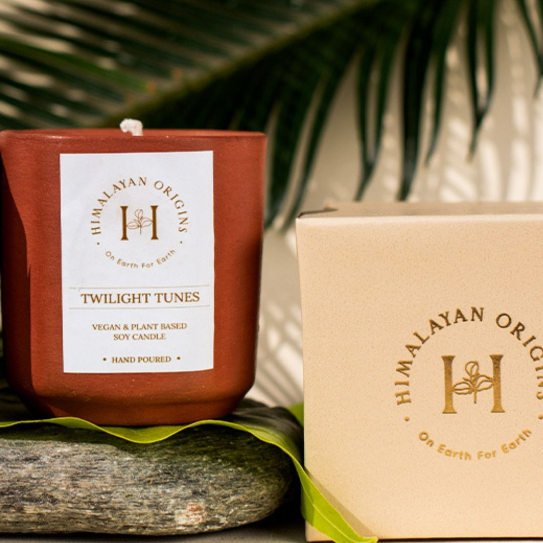 Twilight Tunes Soy Wax Terracotta Candle