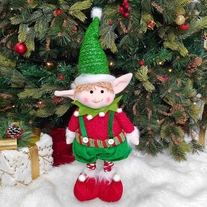 Handmade Twinkle Toes Elf Plush Figurine