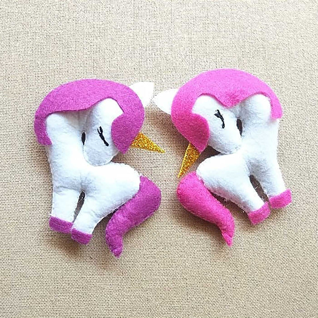 Unicorn Themed Felt Bunting For Kids