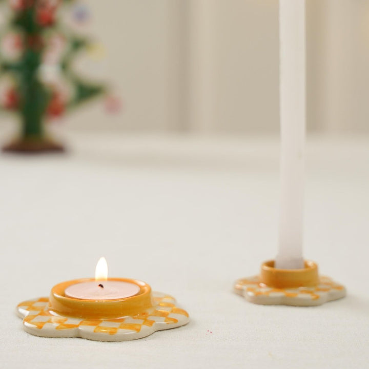Handcrafted Urmi Candle & Tealight Holders