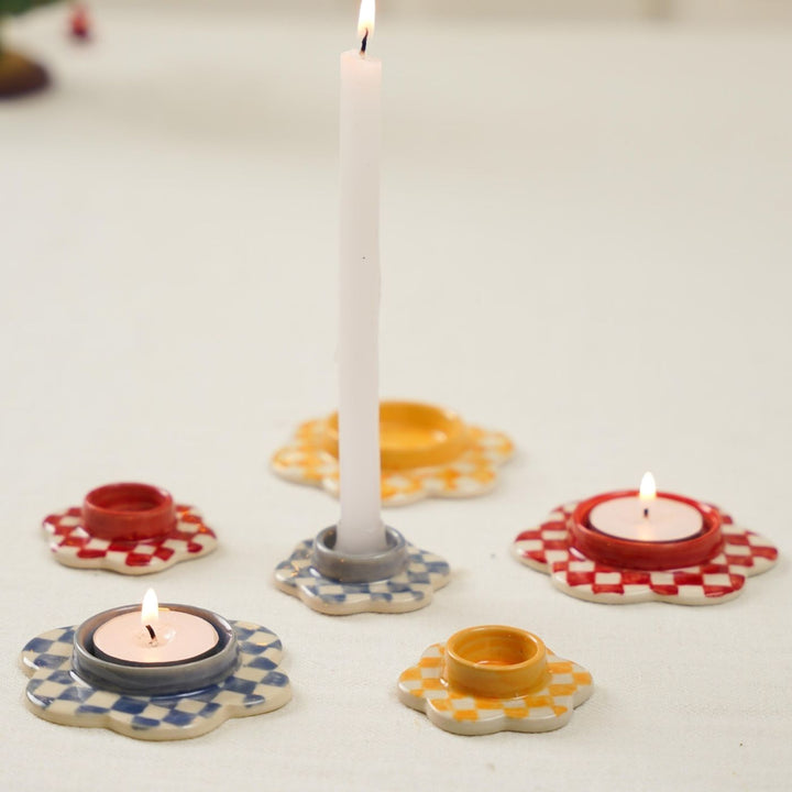 Handcrafted Urmi Candle & Tealight Holders