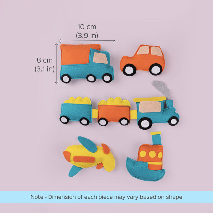 Handcrafted Transport Themed Playset