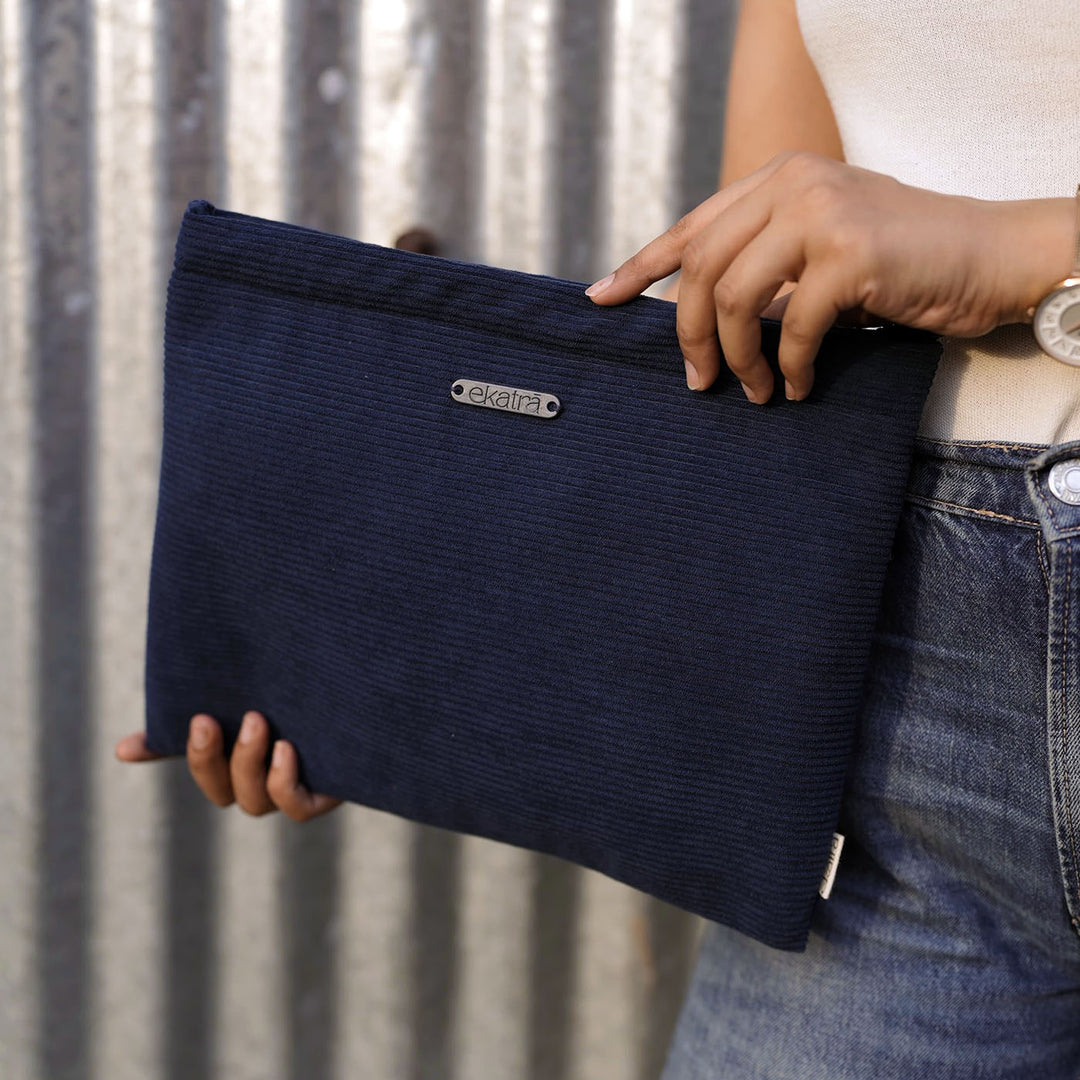Handmade Corduroy 12 Inch I-Pad Sleeve