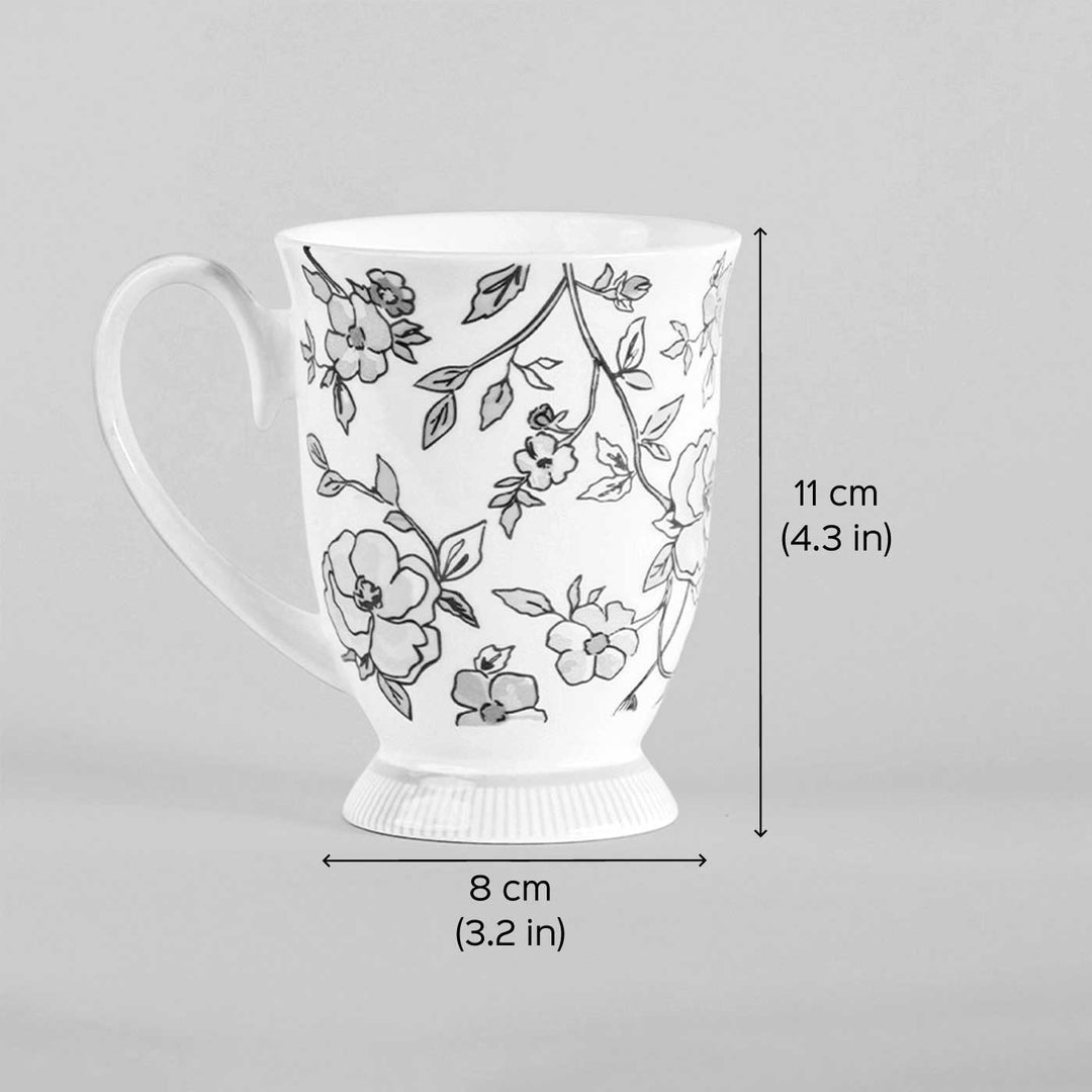 Vines Happy Days Porcelain Mug