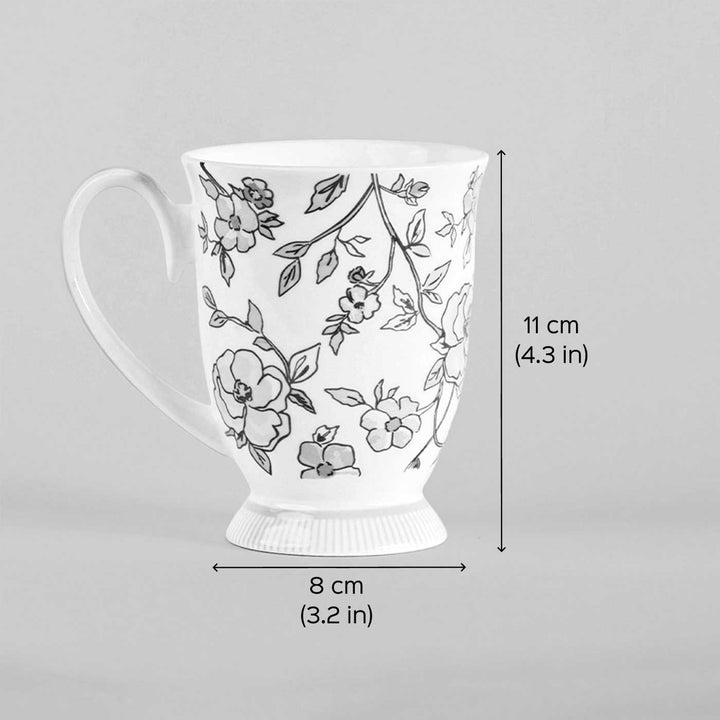 Vines Happy Days Porcelain Mug