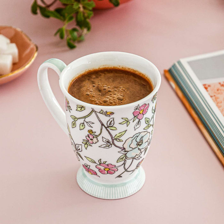 Vines Happy Days Porcelain Mug