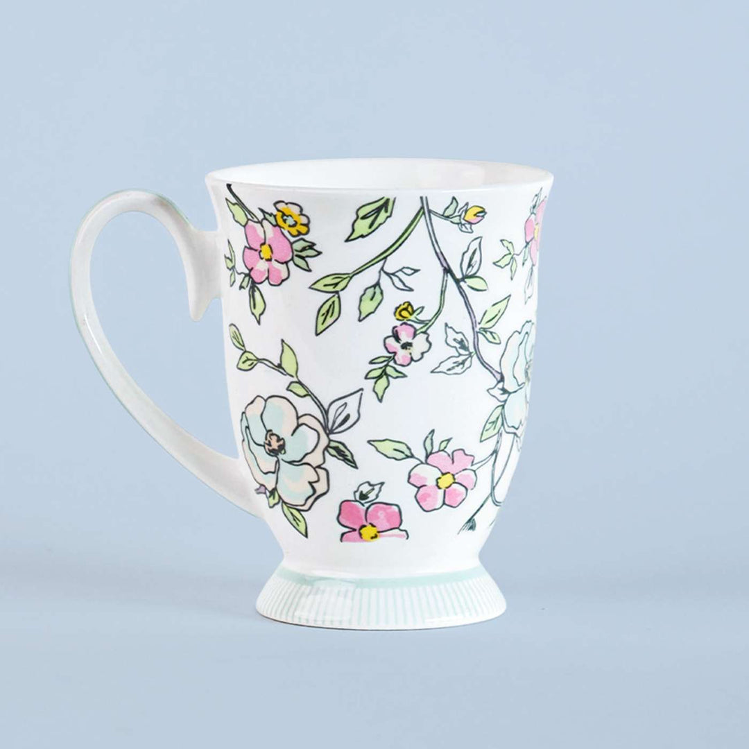 Vines Happy Days Porcelain Mug