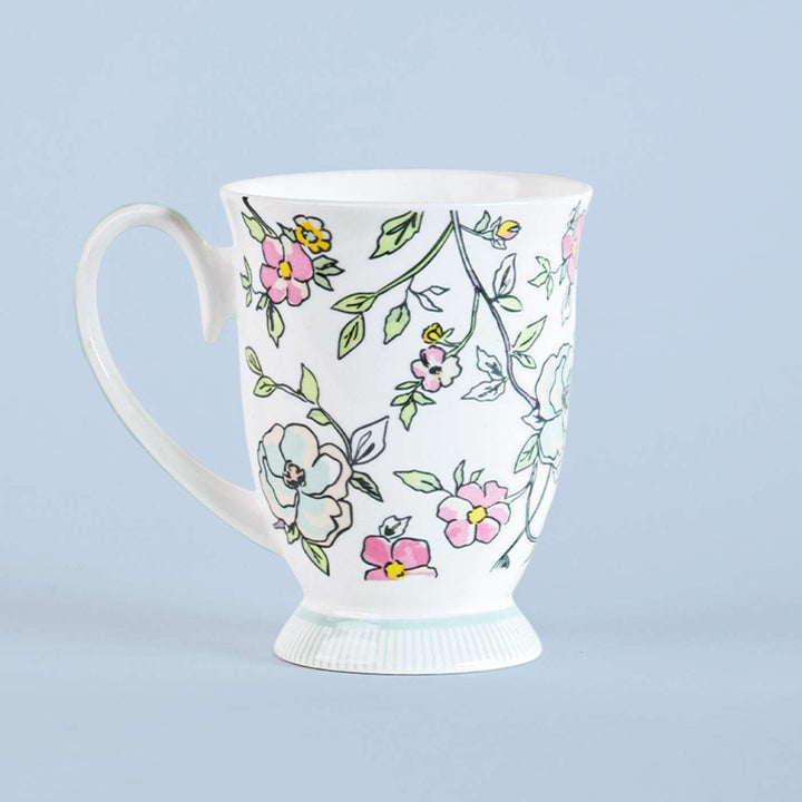 Vines Happy Days Porcelain Mug