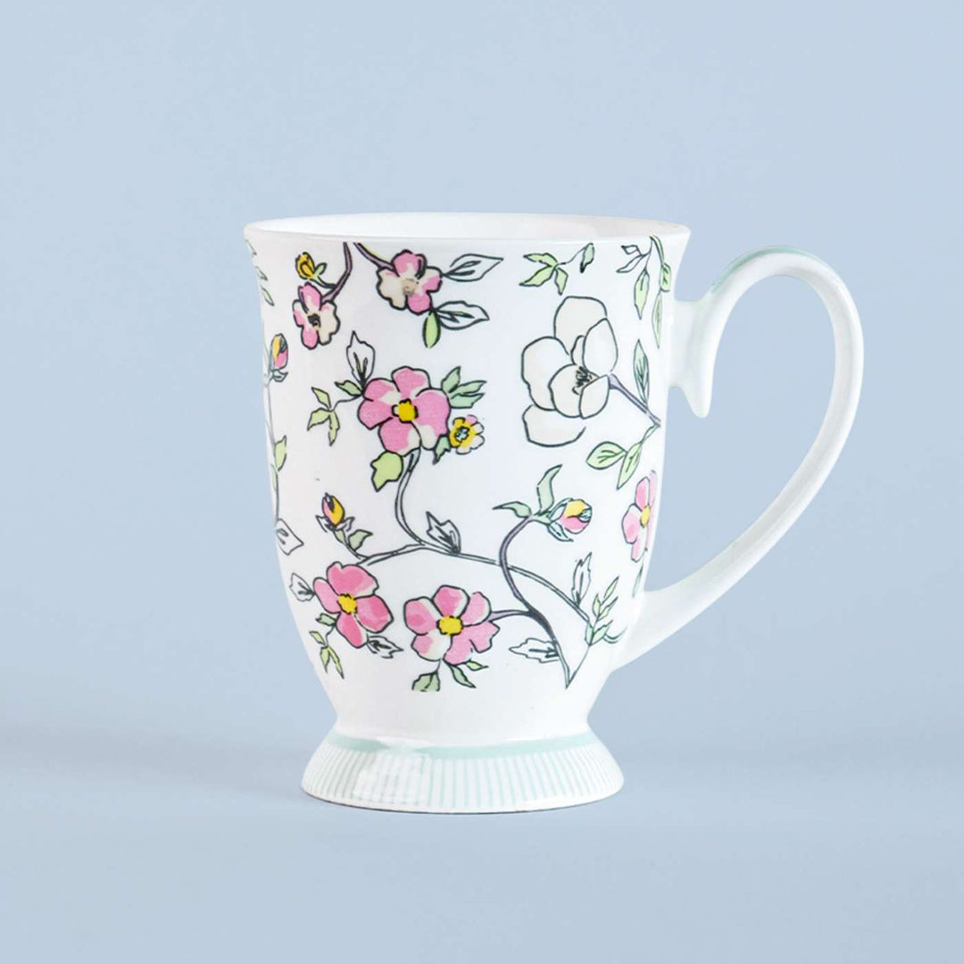 Vines Happy Days Porcelain Mug