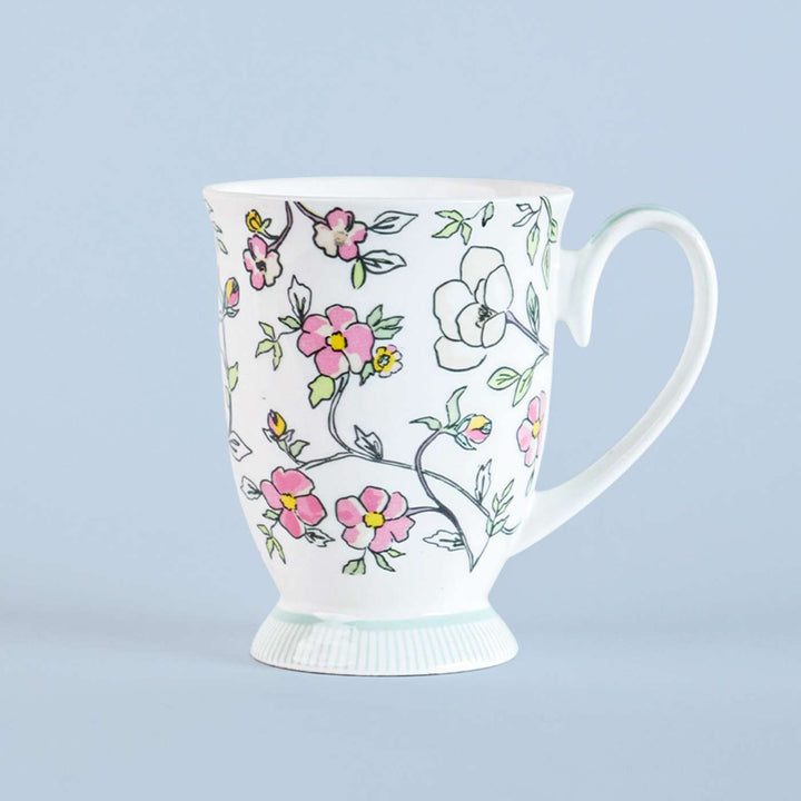 Vines Happy Days Porcelain Mug