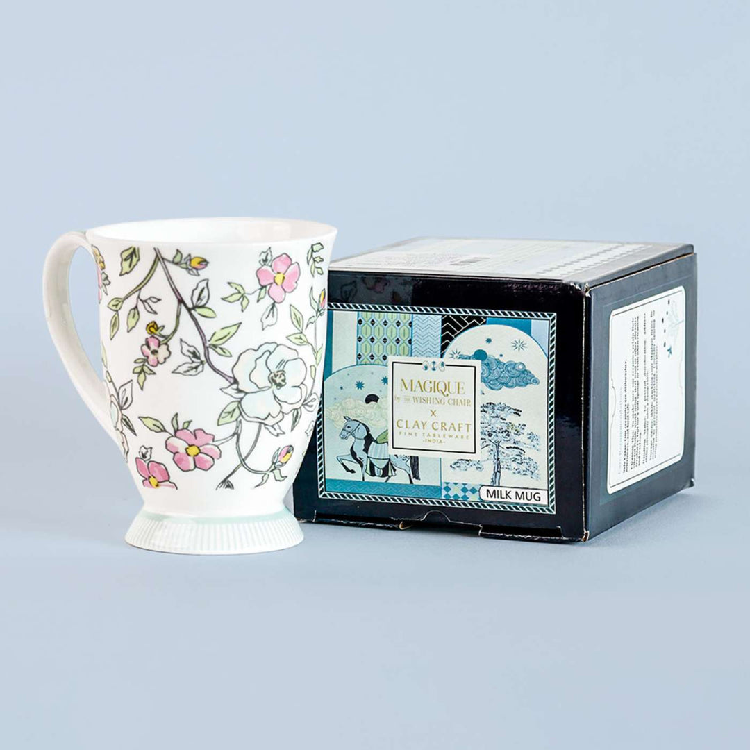 Vines Happy Days Porcelain Mug