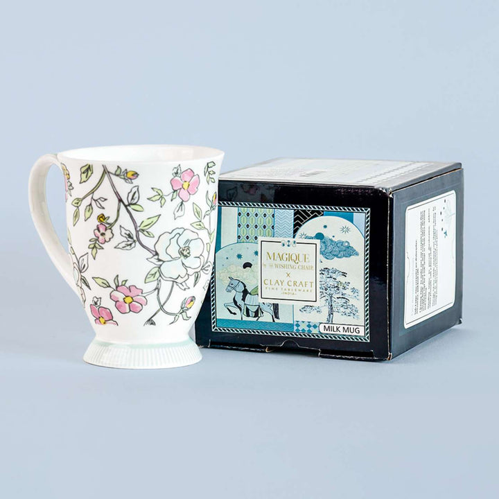 Vines Happy Days Porcelain Mug