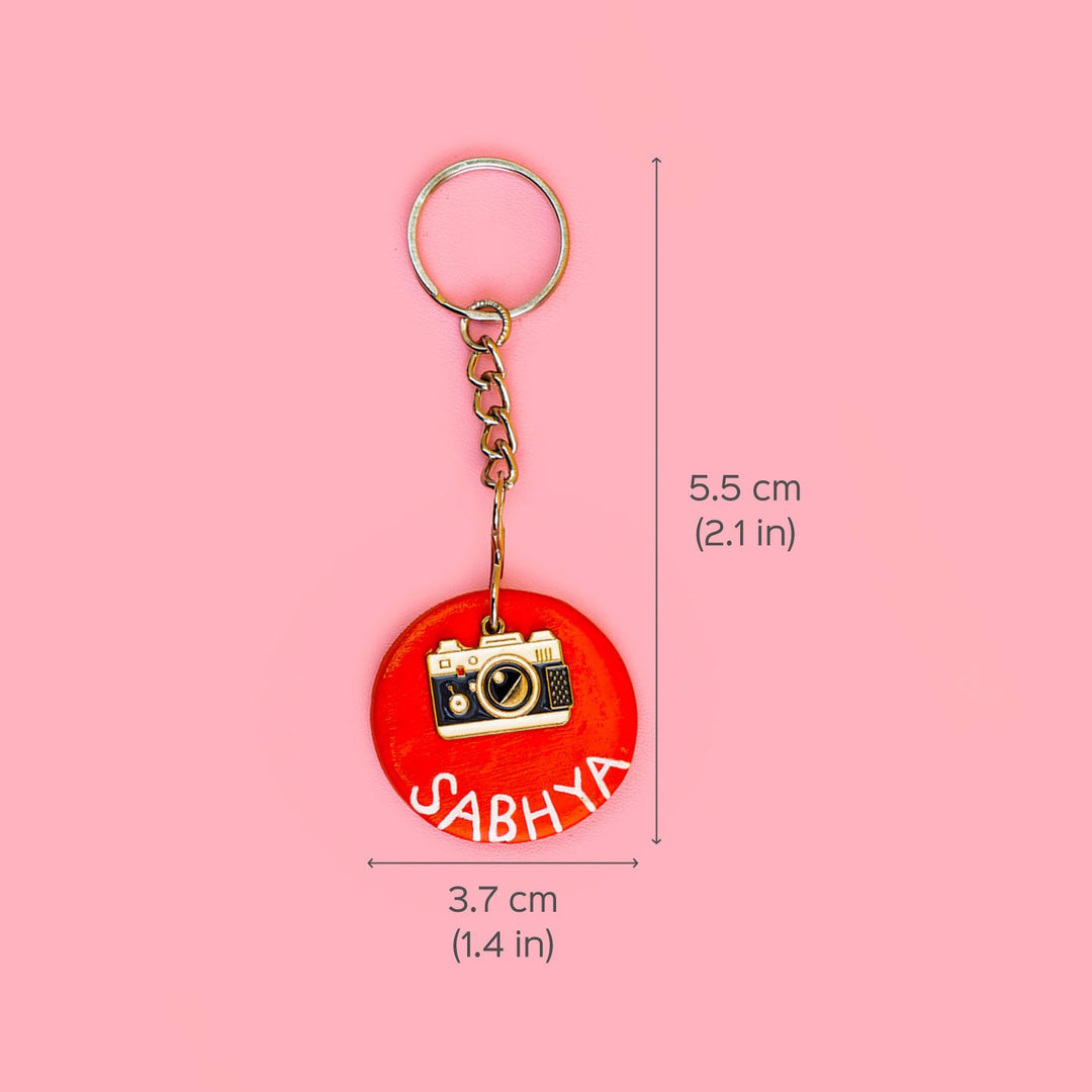 Handmade Keychain with Customizable Charms