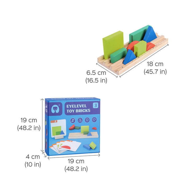 Eye Level Geometric Bricks Game Set