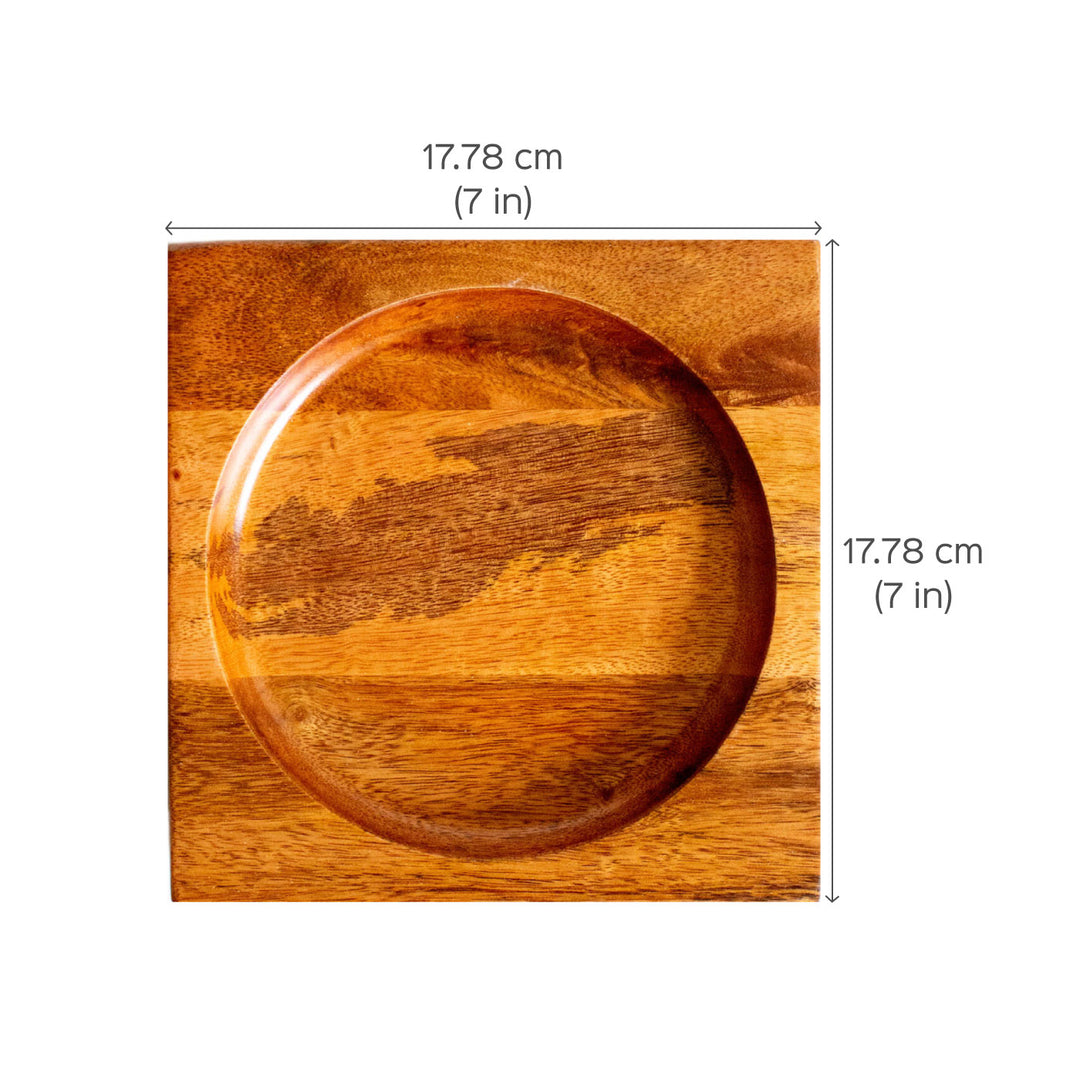 Handcrafted Mango Wood Serving Platter