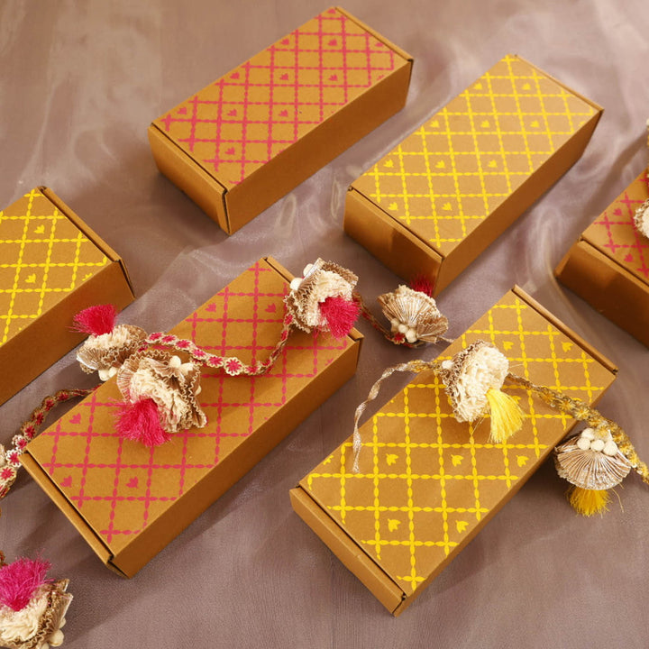 Handmade Yellow Marigold Design Toran