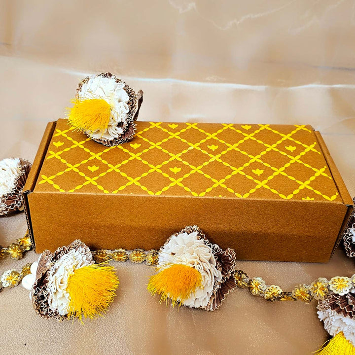 Handmade Yellow Marigold Design Toran