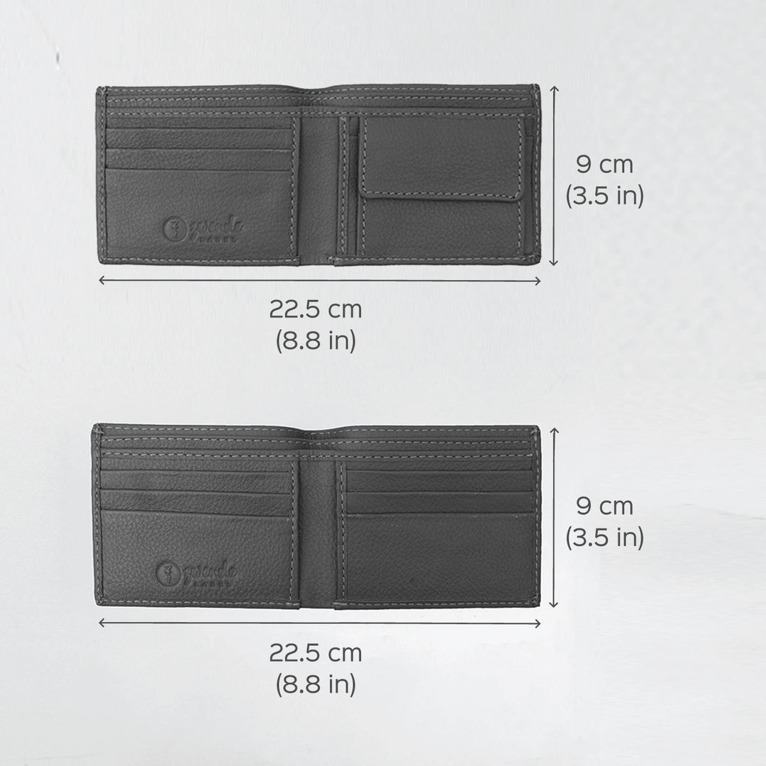 Handcrafted Personalized Leather Wallet For Men