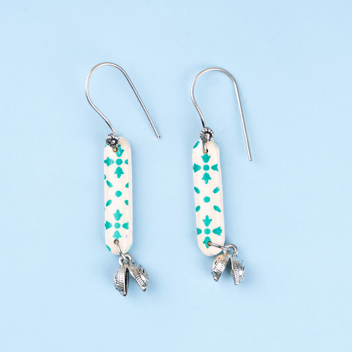 Handmade Clay Zoya Dangler Earrings