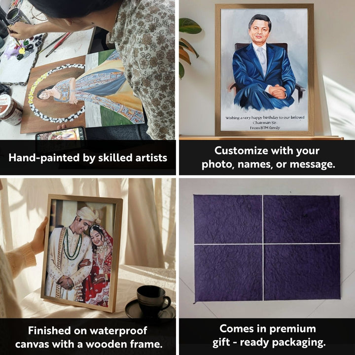 Printed Metal Photo Poster | Premium Gifting