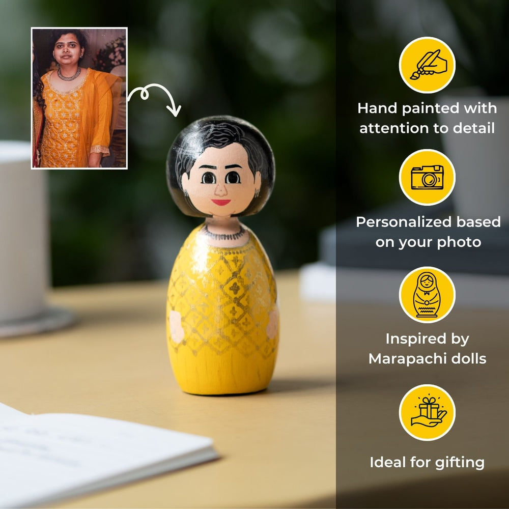 Personalized Nesting Dolls for Large Families - Zwende