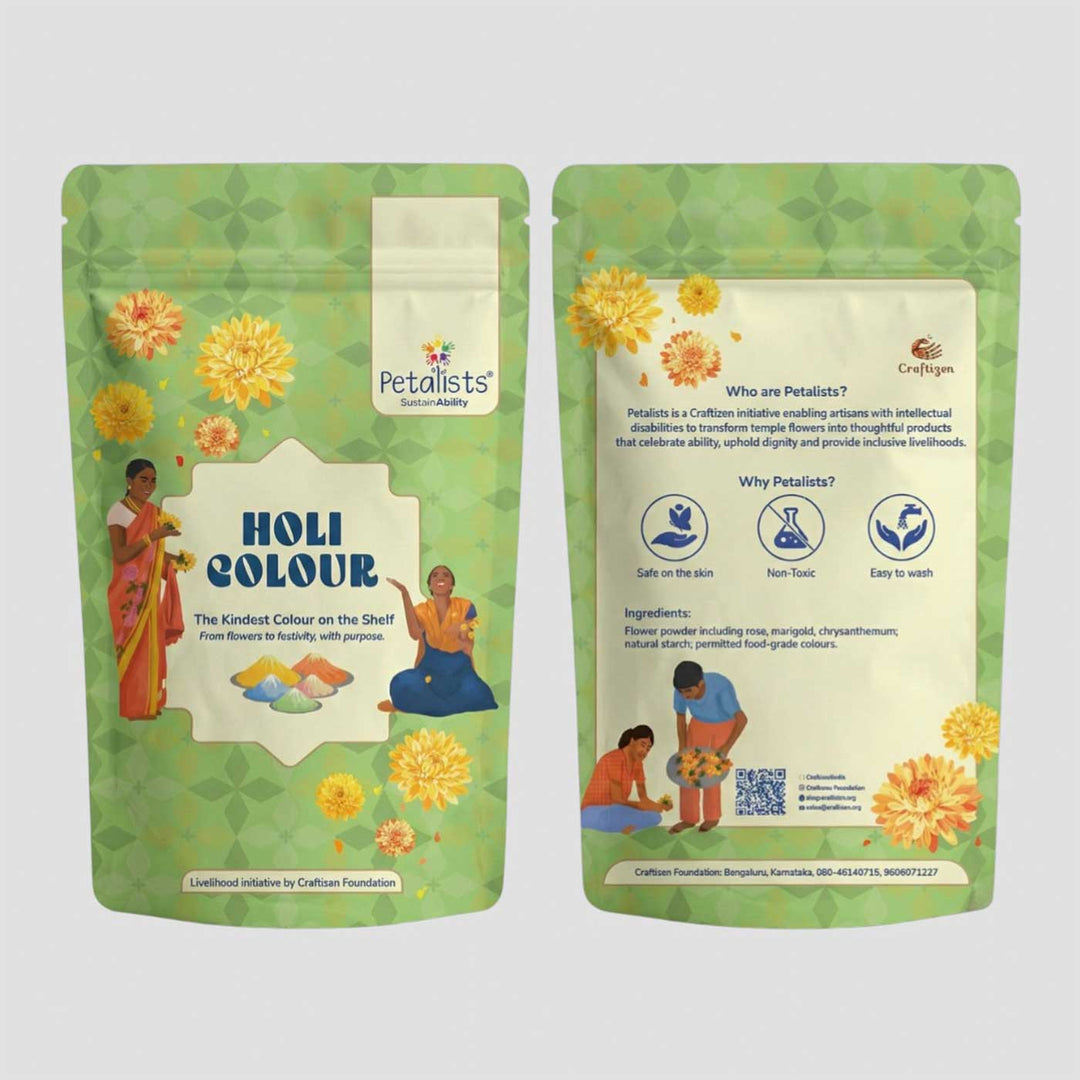 5 Pc | Eco-Friendly Organic Toxin-Free Holi Colours Gift Box