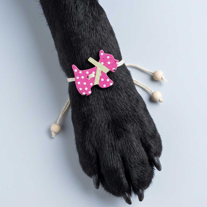 Handmade Dog Kids Rakhi With Roli Chawal