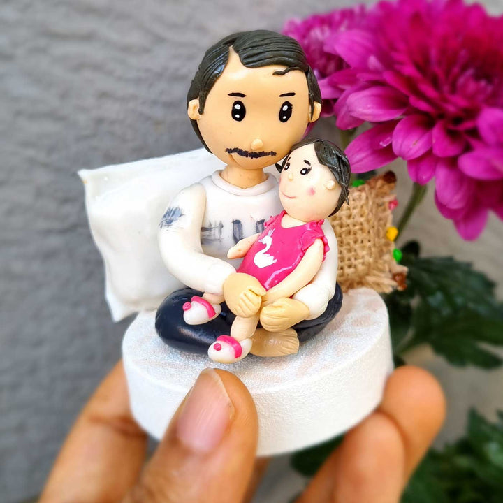 Photo Personalized Miniature Clay Dolls