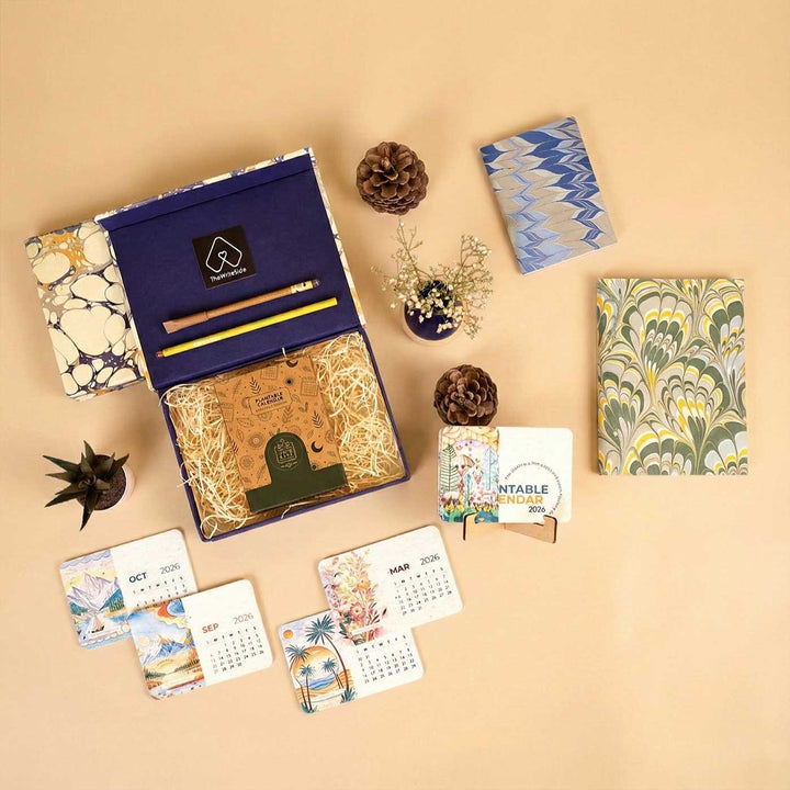 Plantable Stationery Gift Box With Calendar - 2026