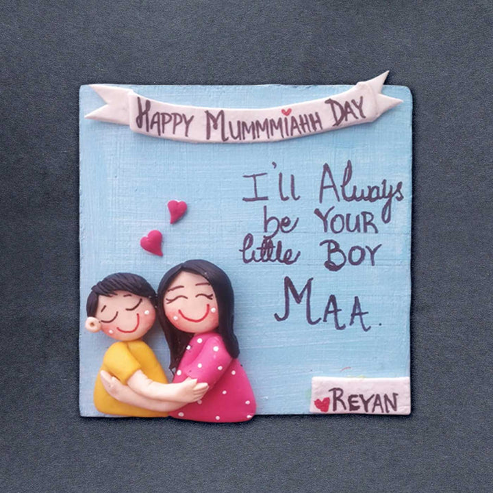 Personalized Handmade Mother's Day Theme MDF Wood Fridge Magnet For Mothers