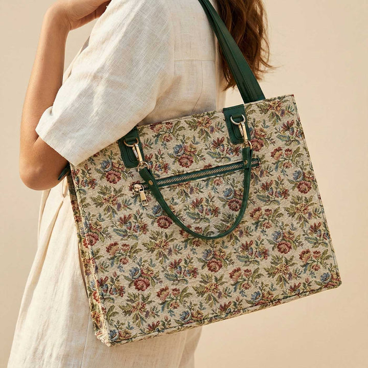 Ranibagh Jacquard Everyday Tote Bag