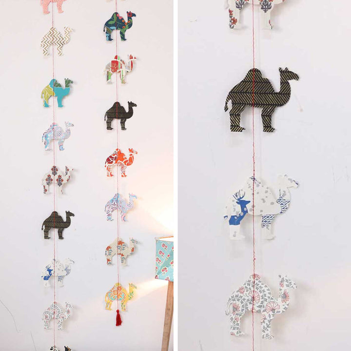Handmade Camel Design Paper Hanging