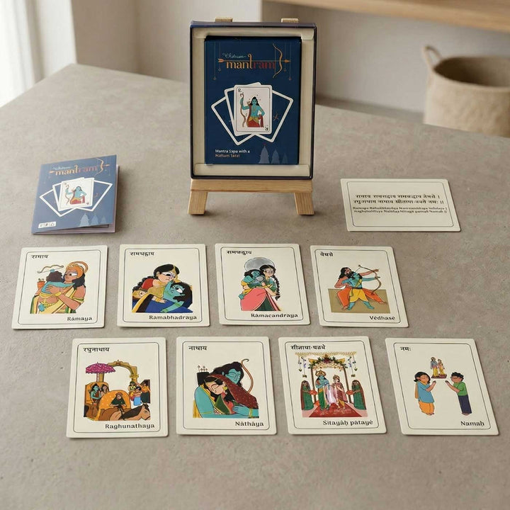 Mantram | Mantra Chanting Card Game for Kids | Focus & Memory Play | 7+ Years