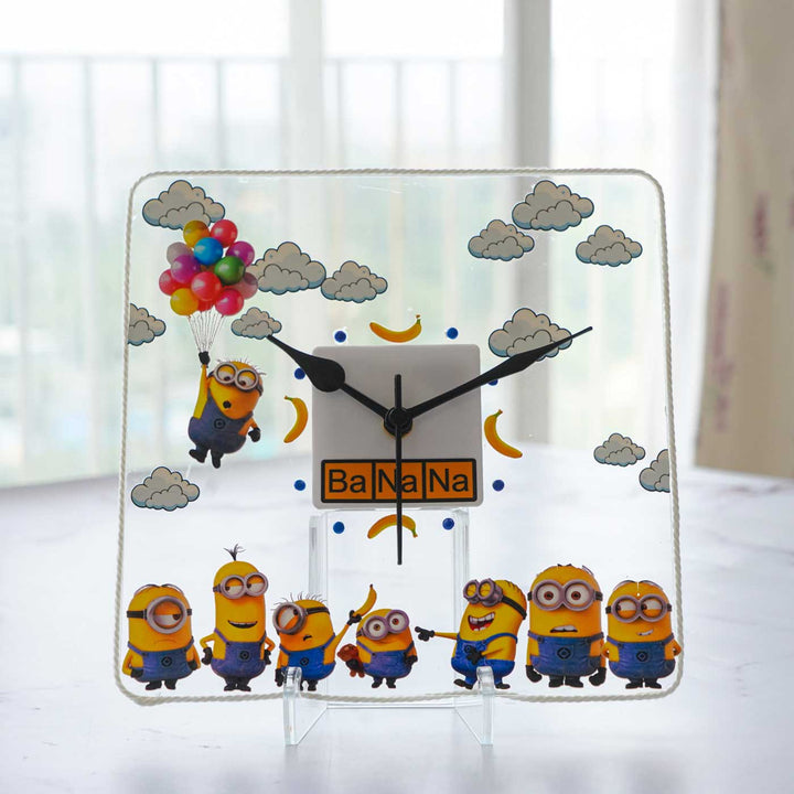 Adorable Acrylic Theme Wall Clock For Kids Room Decor