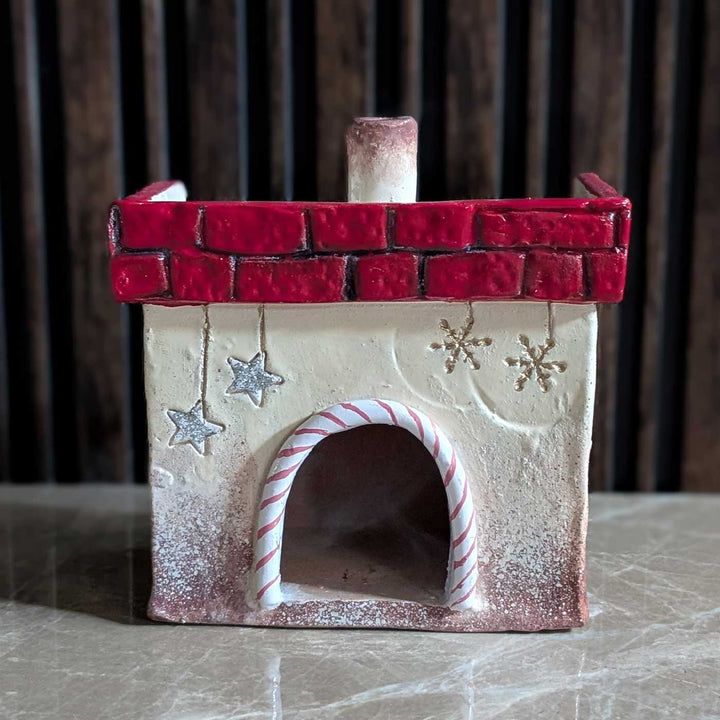 Handmade Christmas Chimney Incense Cone Holder