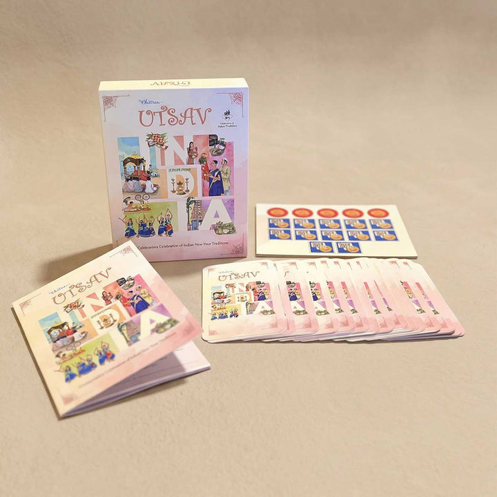 Utsav | Indian Festivals Card Game For Children | Strategy & Team Play | 10+ Years