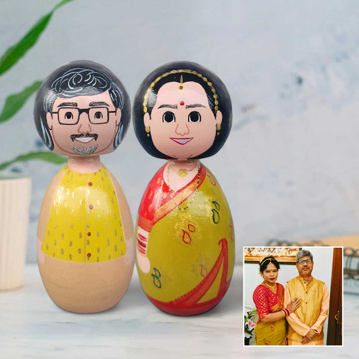 Photo Personalized Wooden Peggy Doll