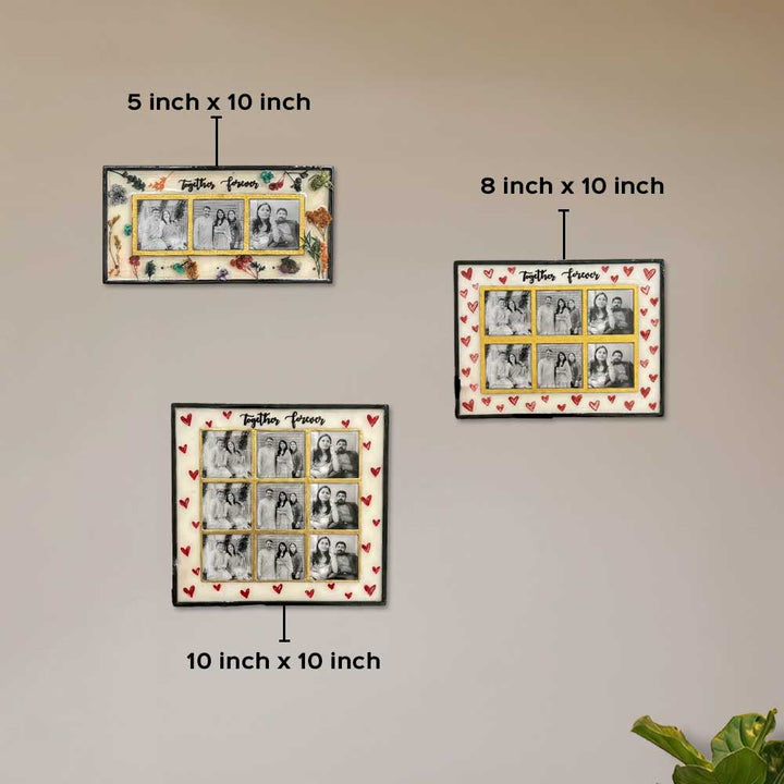 Together Forever Resin Photo Personalized Plaque
