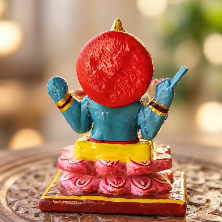 Handmade Kali Special Wooden Golu Doll Toy For Festive Decor